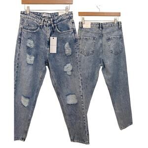 NWT Muselooks Relaxed Fit High Rise Mom Jeans Size 5